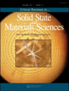 CRITICAL REVIEWS IN SOLID STATE AND MATERIALS SCIENCES雜志封面